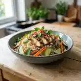 Salade Thaïlandaise Fraîche et Épicée