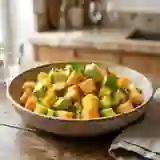 Salade Trio Exotique : Fraîcheur et Onctuosité