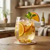 Sangria blanche fruitée et rafraîchissante