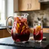Sangria Maison Rafraîchissante aux Fruits