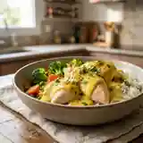 Sauce blanche au curry onctueuse et parfumée