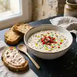 Sauce Crémeuse au Carré Frais et Poivron Rouge