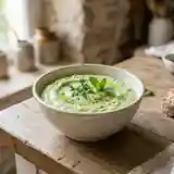 Sauce fraîche au yaourt, menthe et avocat pour accompagner vos plats