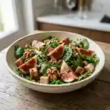 Sauce gourmande pour salade aux figues, foie gras et noix