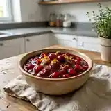 Sauce maison aux canneberges et à l’orange pour accompagner vos plats