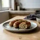 Saucisse à la mie de pain moelleuse et savoureuse