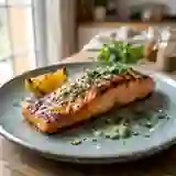 Saumon au Barbecue Épicé et Fondant