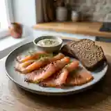 Saumon cru mariné à la suédoise : Gravad lax traditionnel