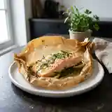 Saumon en papillote à l'estragon : recette facile et savoureuse