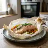 Saumon en papillote tendre et savoureux