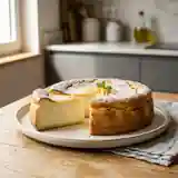 Sernik polonais traditionnel au fromage blanc crémeux