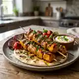 Shish Tahouk : Brochettes de Poulet Libanaises Marinées et Grillées