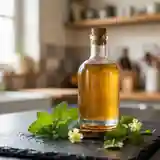 Sirop naturel de mélisse citronnée fait maison