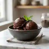 Sorbet au chocolat intense fait maison