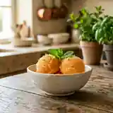 Sorbet au melon givré et fondant