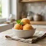 Sorbet de pêches maison rafraîchissant et facile