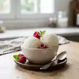 Sorbet léger au fromage blanc fait maison