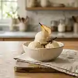 Sorbet poire vanille maison : recette fraîche et gourmande