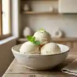 Sorbet rafraîchissant au corossol fait maison