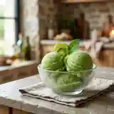 Sorbet rafraîchissant au kiwi maison