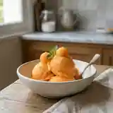 Sorbet rafraîchissant au melon maison