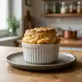 Soufflé au saumon léger et moelleux pour une personne
