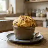 Soufflé aux champignons léger et moelleux pour une personne