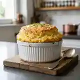 Soufflé de Maïs au Fromage Fondant