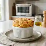 Soufflé léger aux tomates et crevettes : recette facile et gourmande