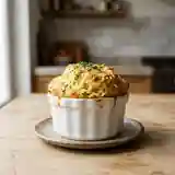 Soufflé aérien courgette et gruyère