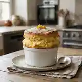 Soufflé aérien à l'ananas frais