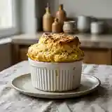 Soufflé léger et moelleux au maïs frais