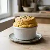 Soufflé léger et moelleux aux carottes fraîches