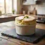 Soufflé nuage au kiwi acidulé