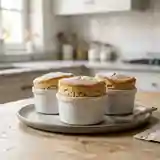 Soufflés aux marrons aériens et vanillés