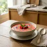 Soupe fraîche de melon aux framboises : recette gourmande et légère