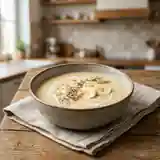 Soupe onctueuse à la banane et épices douces