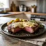 Steak au Gruyère fondant et savoureux