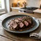 Steak au poivre flambé : recette savoureuse et facile