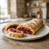 Strudel aux cerises gourmand et facile