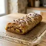 Strudel aux pommes croustillant et fondant