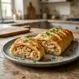 Strudel Croustillant à la Choucroute et Lardons