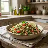 Taboulé de boulgour frais et parfumé : recette facile et rapide