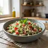 Taboulé de chou-fleur frais et croquant