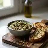 Tapenade d'olives vertes acidulée