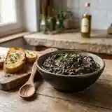Tapenade provençale intense et granuleuse