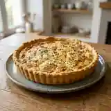 Tarte à la brousse crémeuse et parmesan