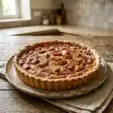 Tarte à la rhubarbe et cannelle : dessert gourmand et acidulé