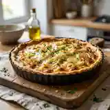 Tarte à l'oignon fraîcheur : recette facile et savoureuse