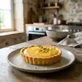 Tarte acidulée aux agrumes et crème légère